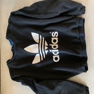 Adidas crop sweatshirt